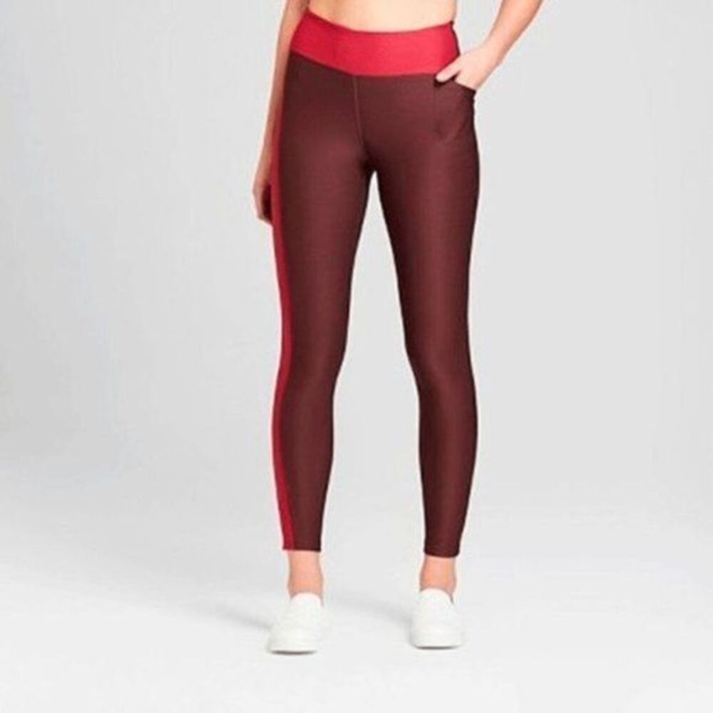 Joylab Performance Color Block Leggings Size Large - image 1